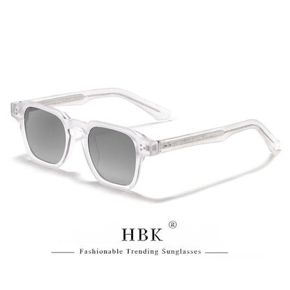HBK Fashion Square Men Sunglasses Women Core Insert Temple Luxury Brand Sun Glasses Travel Beach Party Festiva Gifts